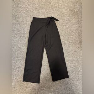 Zara Black Wide Leg Kids Pants